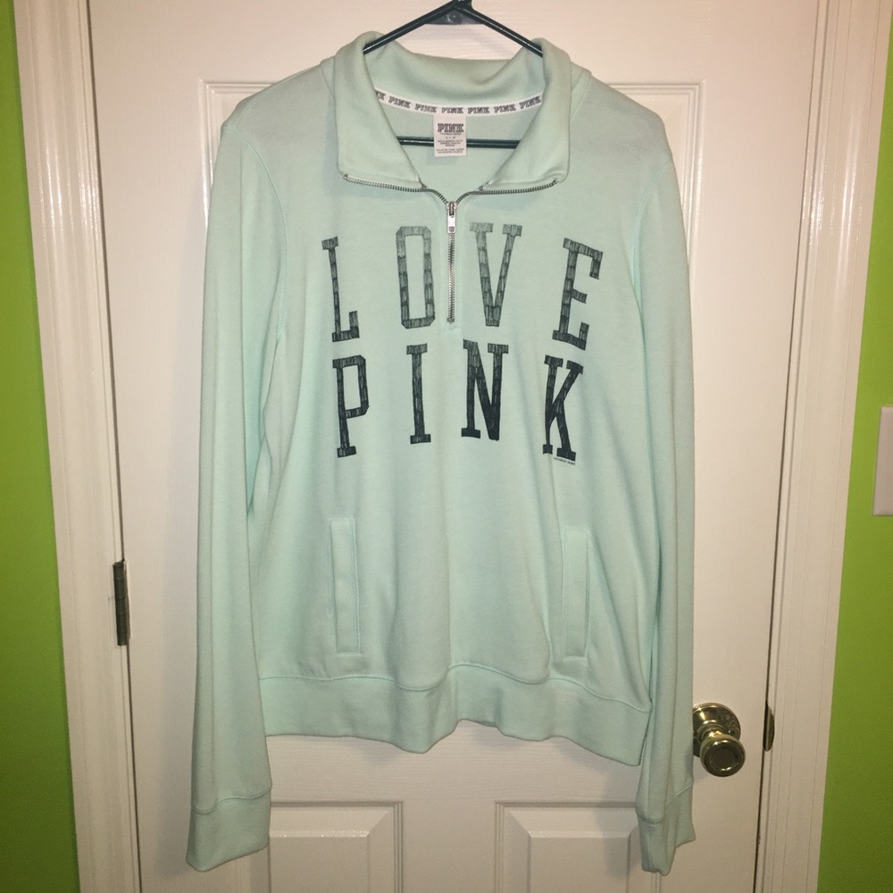 PINK Victoria’s Secret quarter-zip sweatshirt